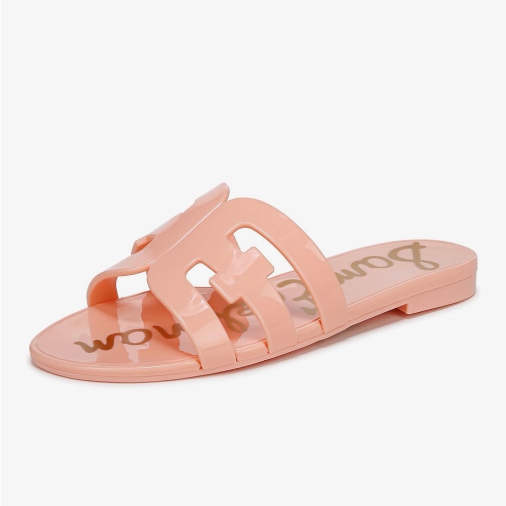 Sam Edelman Pink Jelly Slide Sandals